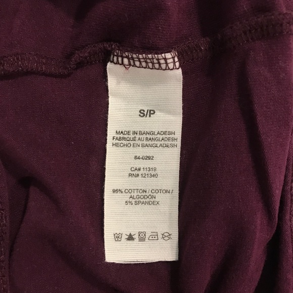 Garage Maroon Long Strapless Ruched Bandeau Size S - Picture 5 of 8